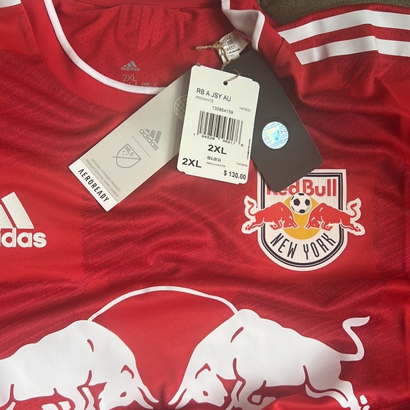 Adidas Jersey Red Bull 🐂🔴 / Size XXL men / season 22-23 - Picture 3 of 6